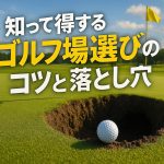 知って得するゴルフ場選びのコツと落とし穴